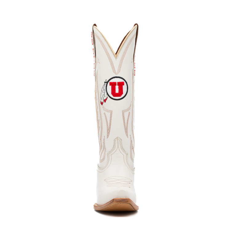 Gameday Boots Carrie - Gameday Women's Ivory Western Boot - Utah Utes
