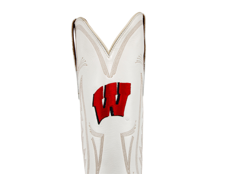 Gameday Boots Carrie - Gameday Women's Ivory Western Boot - Wisconsin Badgers