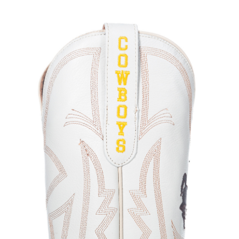 Gameday Boots Carrie - Gameday Women's Ivory Western Boot - Wyoming Cowboys