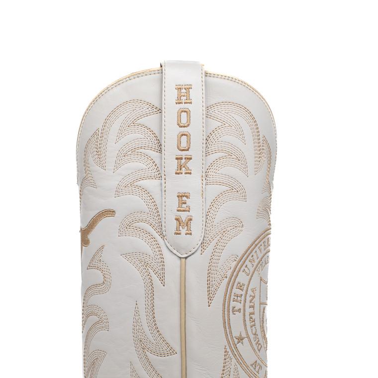 gameday Boots Gameday Women's Ivory Western Limited Edition Vintage Seal Boot - Texas Longhorns