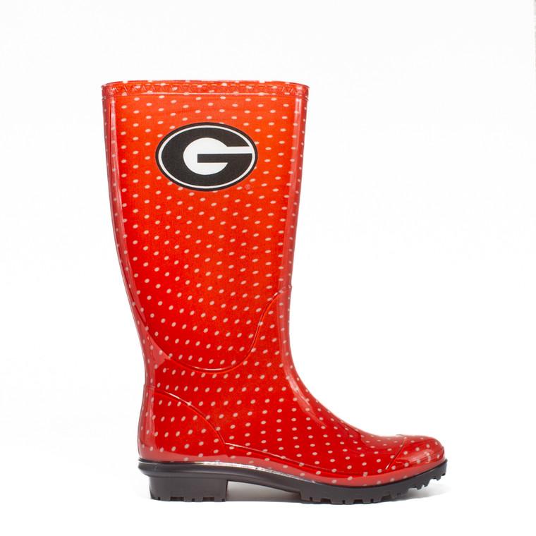 Gameday Boots Misty - Gameday Women's Rain Boot - Georgia Bulldogs