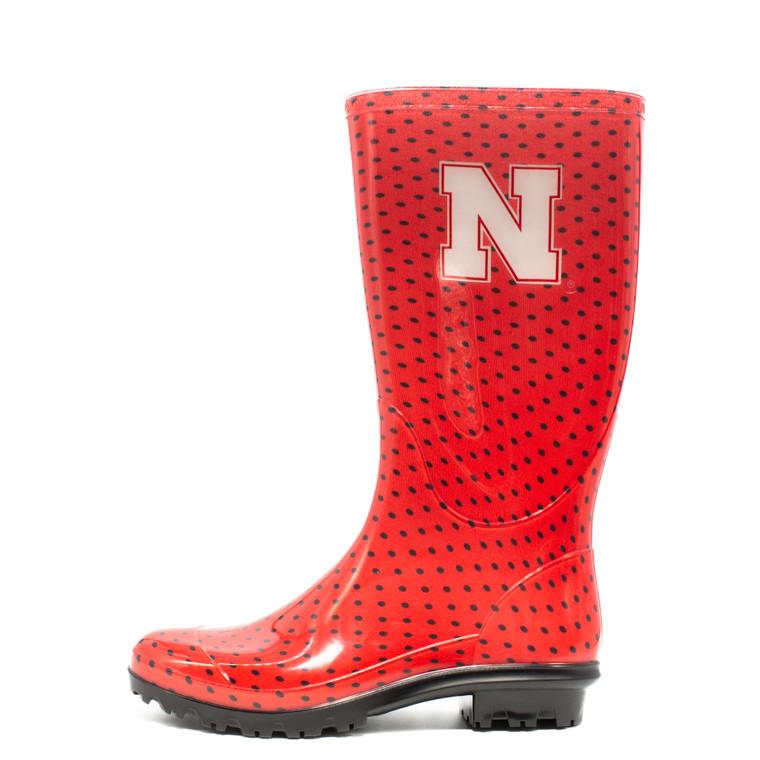 Gameday Boots Misty - Gameday Women's Rain Boot - Nebraska Cornhuskers