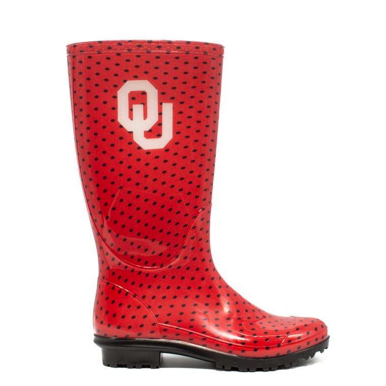 Gameday Boots Misty - Gameday Women's Rain Boot - Oklahoma Sooners