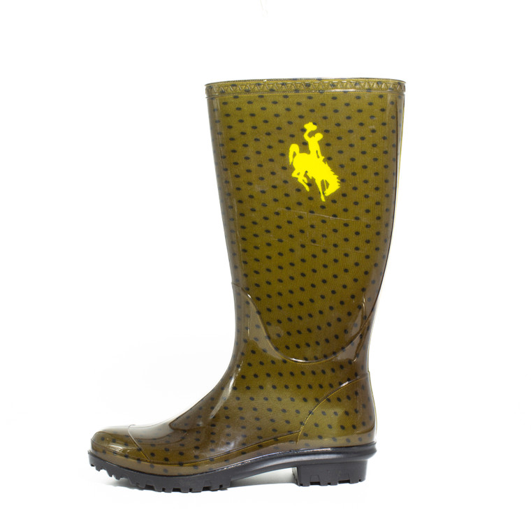 Gameday Boots Misty - Gameday Women's Rain Boot - Wyoming Cowboys