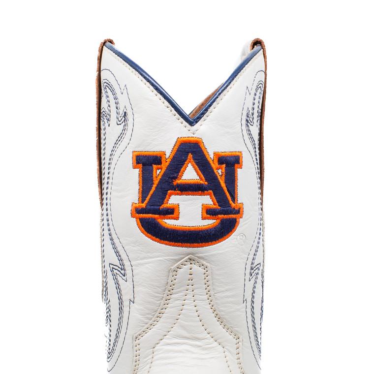 Gameday Boots Sarah - Gameday Women's Shorty Ivory Western Boot - Auburn Tigers