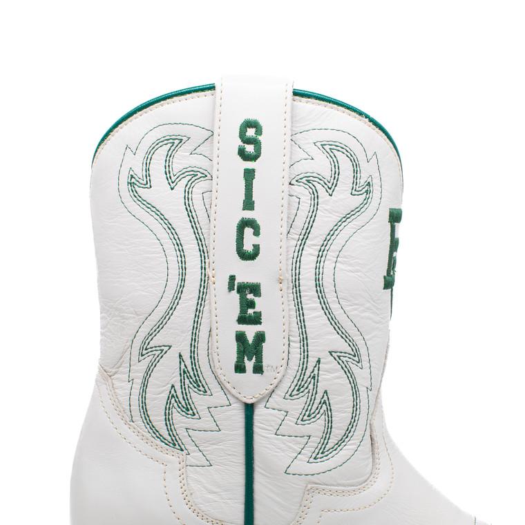 Gameday Boots Sarah - Gameday Women's Shorty Ivory Western Boot - Baylor Bears