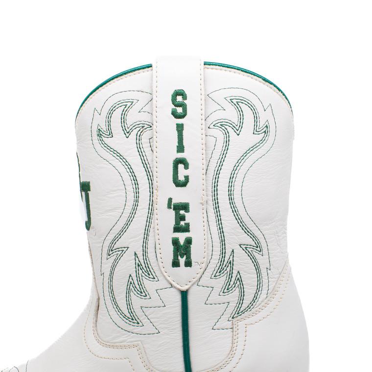 Gameday Boots Sarah - Gameday Women's Shorty Ivory Western Boot - Baylor Bears
