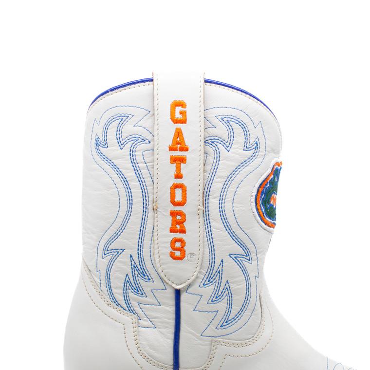 Gameday Boots Sarah - Gameday Women's Shorty Ivory Western Boot - Florida Gators