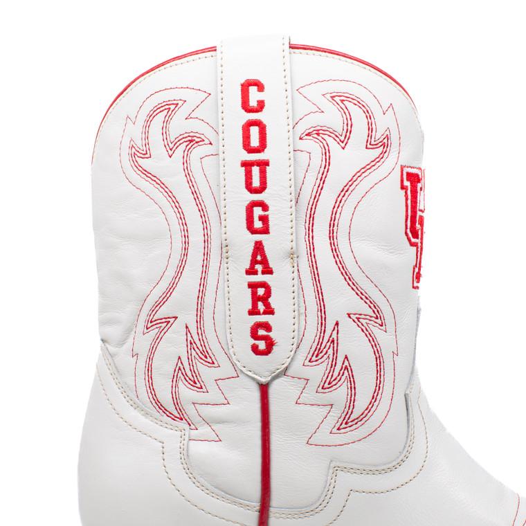 Gameday Boots Sarah - Gameday Women's Shorty Ivory Western Boot - Houston Cougars