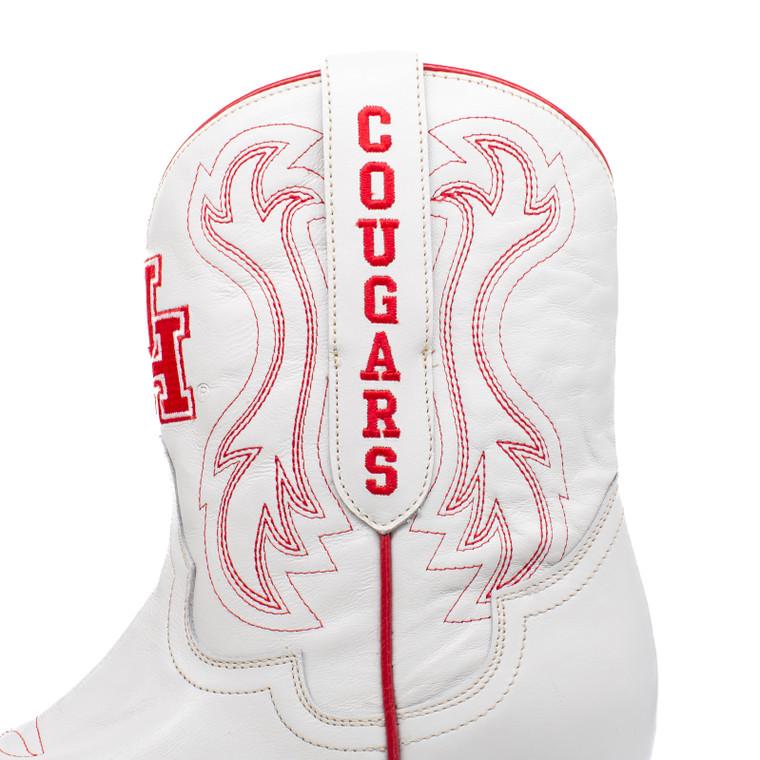 Gameday Boots Sarah - Gameday Women's Shorty Ivory Western Boot - Houston Cougars