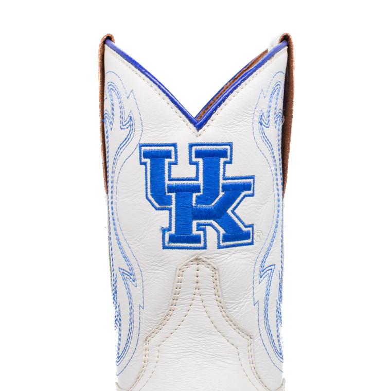 Gameday Boots Sarah - Gameday Women's Shorty Ivory Western Boot - Kentucky Wildcats