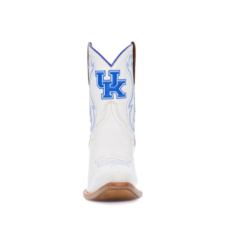 Gameday Boots Sarah - Gameday Women's Shorty Ivory Western Boot - Kentucky Wildcats