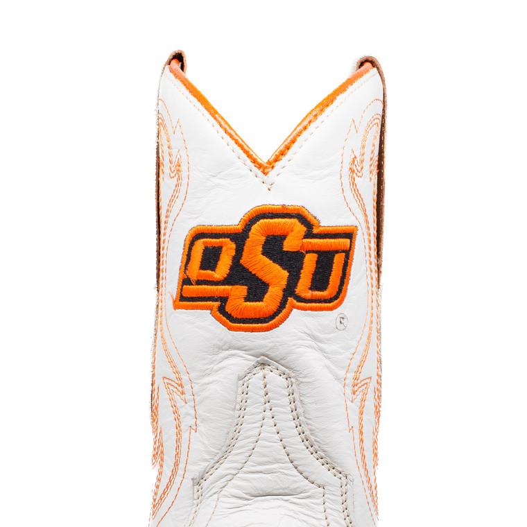 Gameday Boots Sarah - Gameday Women's Shorty Ivory Western Boot - Oklahoma State Cowboys