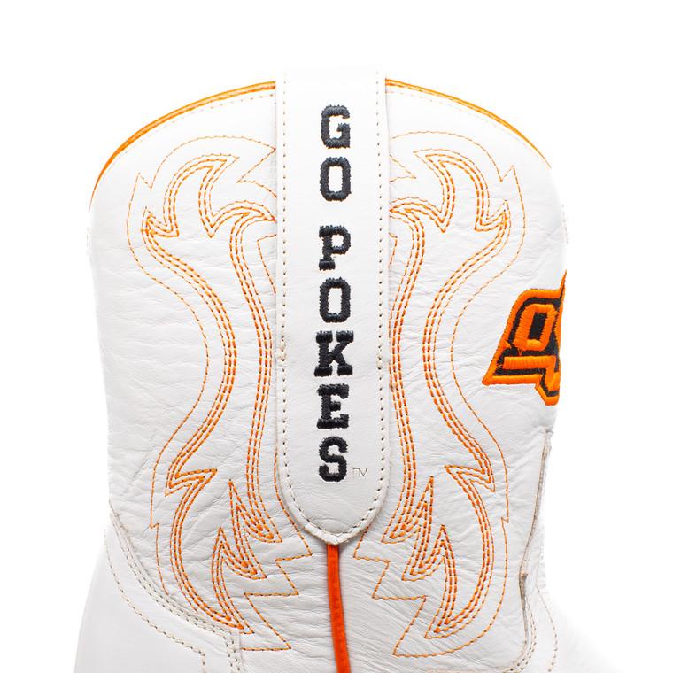 Gameday Boots Sarah - Gameday Women's Shorty Ivory Western Boot - Oklahoma State Cowboys