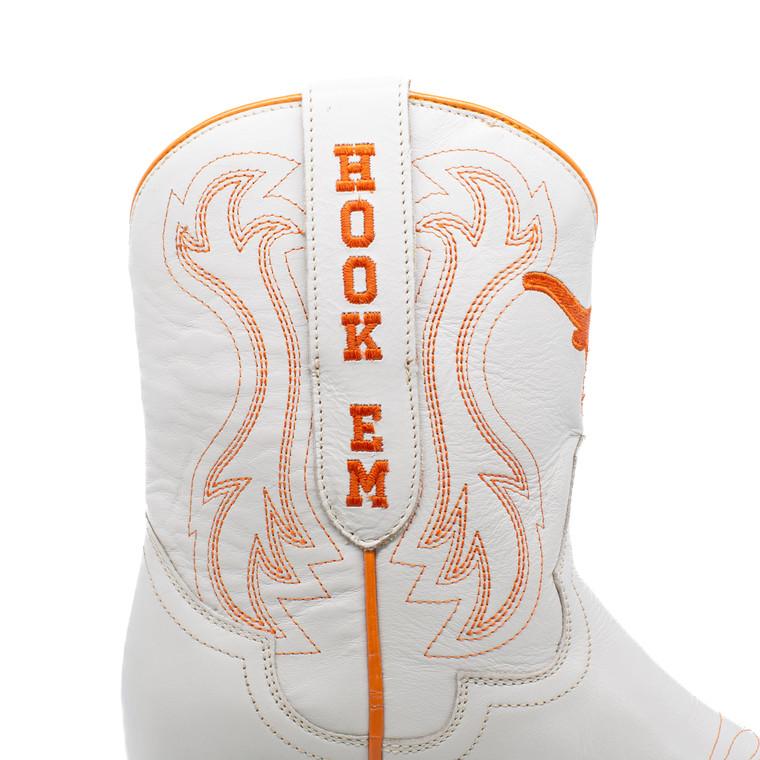 Gameday Boots Sarah - Gameday Women's Shorty Ivory Western Boot - Texas Longhorns