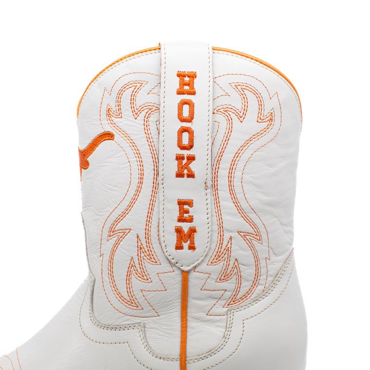 Gameday Boots Sarah - Gameday Women's Shorty Ivory Western Boot - Texas Longhorns
