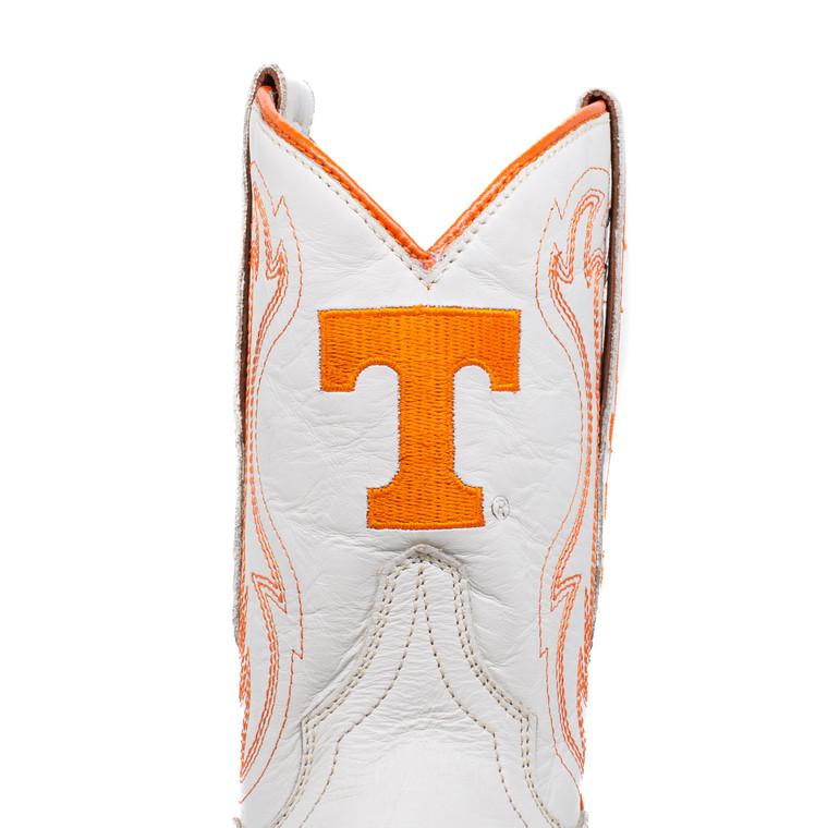 Gameday Boots Sarah - Gameday Women's Shorty Ivory Western Boot - Tennessee Volunteers