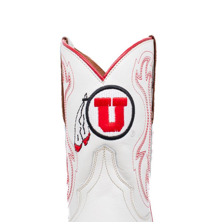Gameday Boots Sarah - Gameday Women's Shorty Ivory Western Boot - Utah Utes