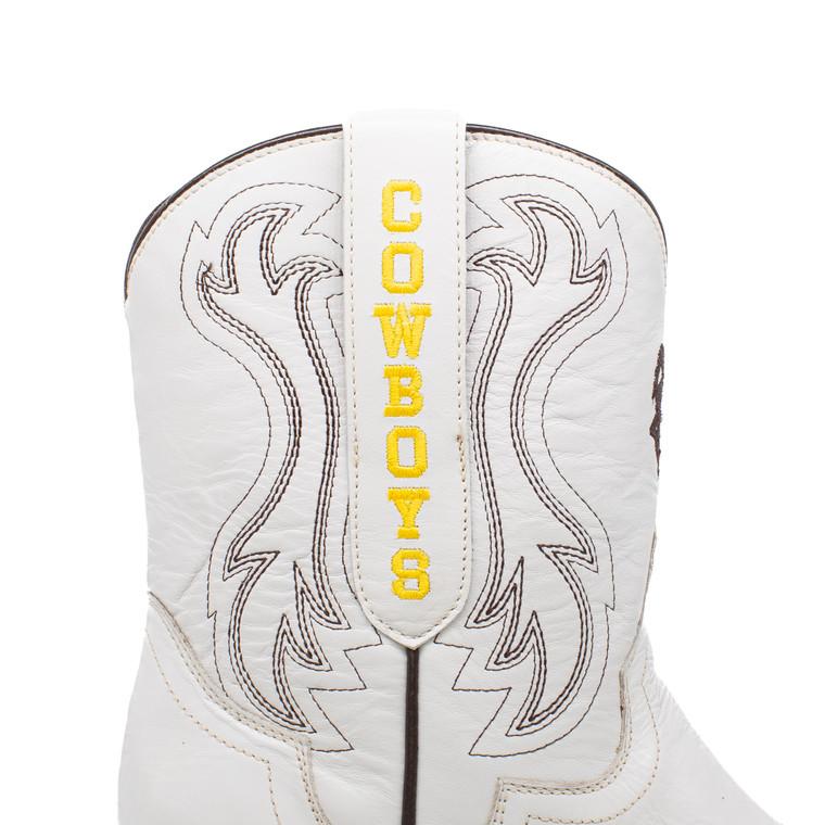 Gameday Boots Sarah - Gameday Women's Shorty Ivory Western Boot - Wyoming Cowboys