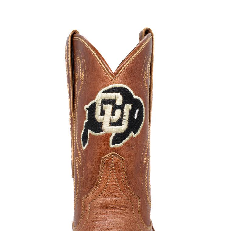 Gameday Boots Sarah - Gameday Women's Shorty Tan Western Boot - Colorado Buffaloes