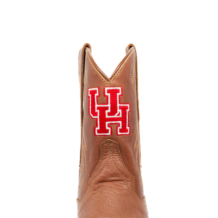 Gameday Boots Sarah - Gameday Women's Shorty Tan Western Boot - Houston Cougars