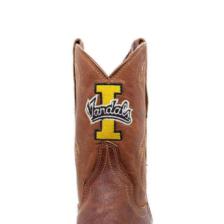 Gameday Boots Sarah - Gameday Women's Shorty Tan Western Boot - Idaho Vandals