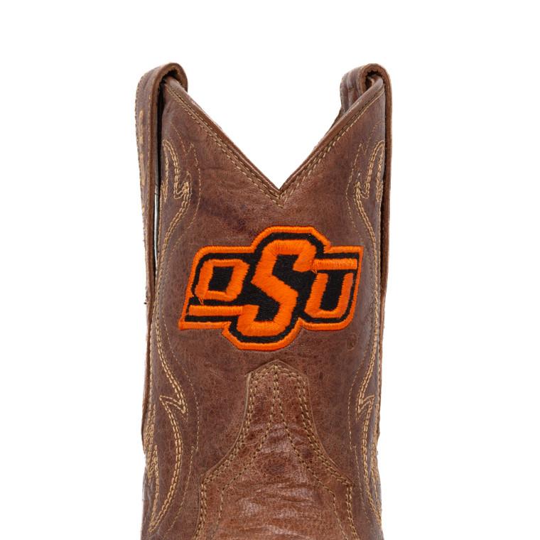 Gameday Boots Sarah - Gameday Women's Shorty Tan Western Boot - Oklahoma State Cowboys
