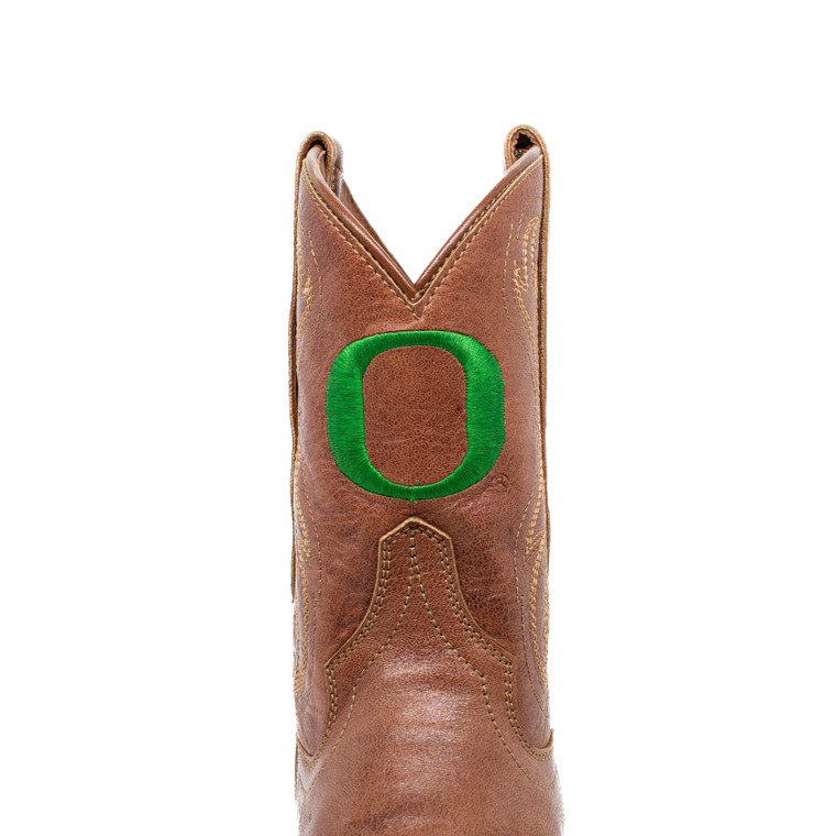 Gameday Boots Sarah - Gameday Women's Shorty Tan Western Boot - Oregon Ducks