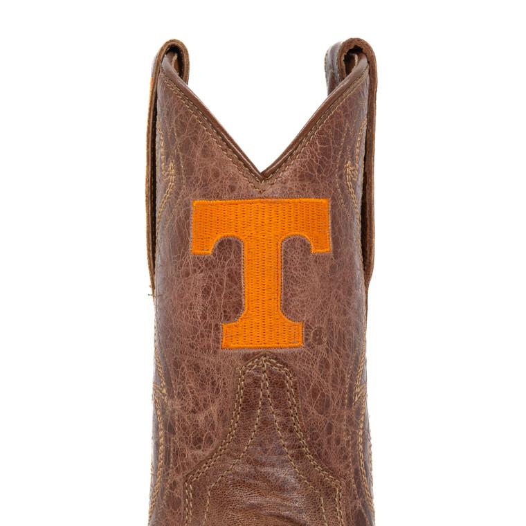 Gameday Boots Sarah - Gameday Women's Shorty Tan Western Boot - Tennessee Volunteers