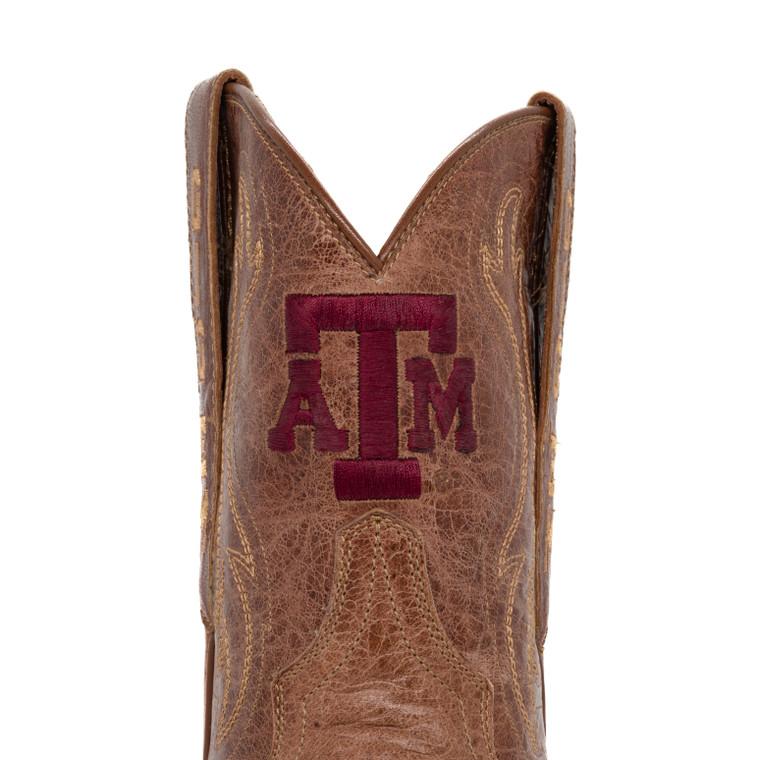 Gameday Boots Sarah - Gameday Women's Shorty Tan Western Boot - Texas A&M Aggies