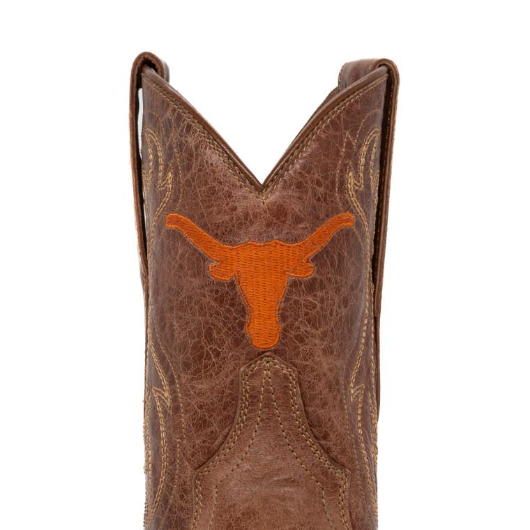 Gameday Boots Sarah - Gameday Women's Shorty Tan Western Boot - Texas Longhorns