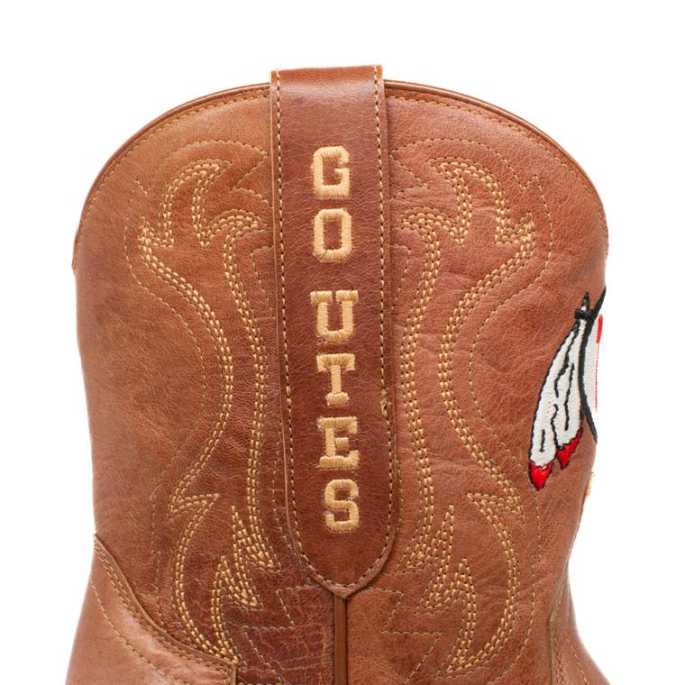 Gameday Boots Sarah - Gameday Women's Shorty Tan Western Boot - Utah Utes