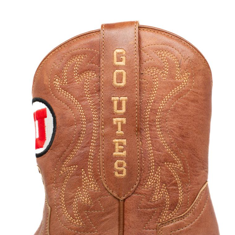 Gameday Boots Sarah - Gameday Women's Shorty Tan Western Boot - Utah Utes