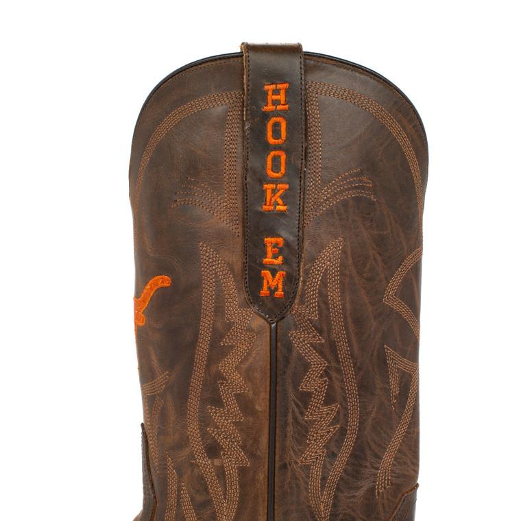 Gameday Boots Shane - Gameday Men's Medium Round Toe Western Boot - Texas Longhorns