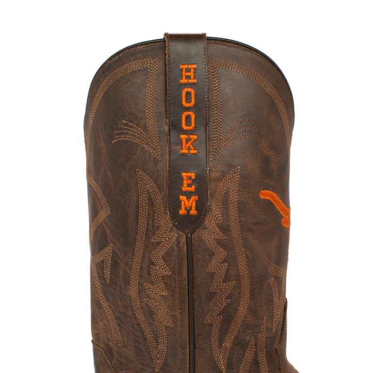 Gameday Boots Shane - Gameday Men's Medium Round Toe Western Boot - Texas Longhorns