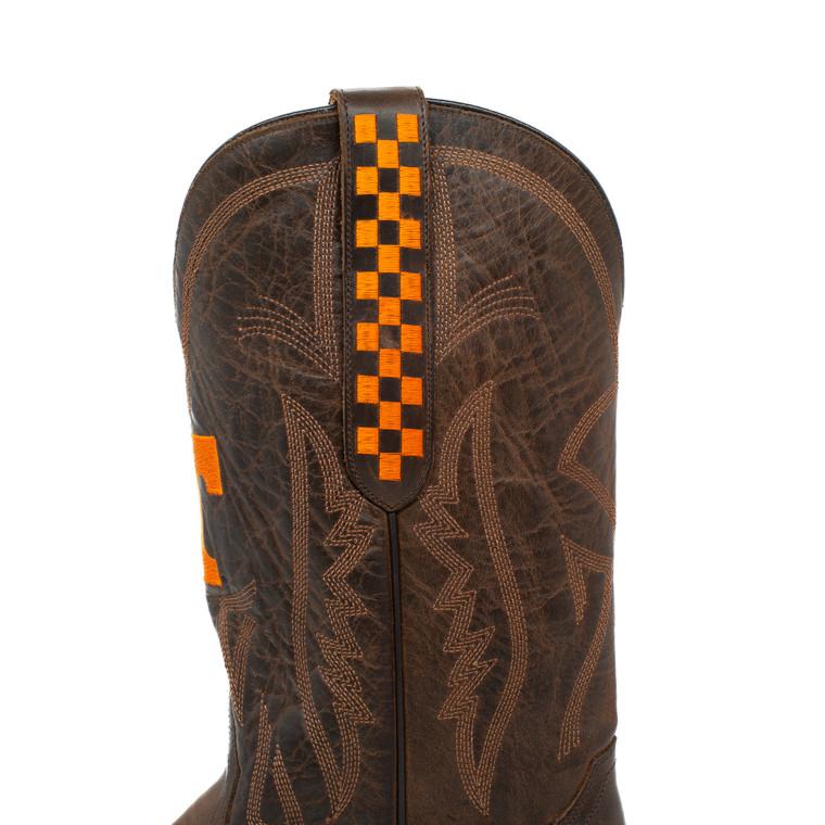 Gameday Boots Shane - Gameday Men's Medium Round Toe Western Boot - Tennessee Volunteers