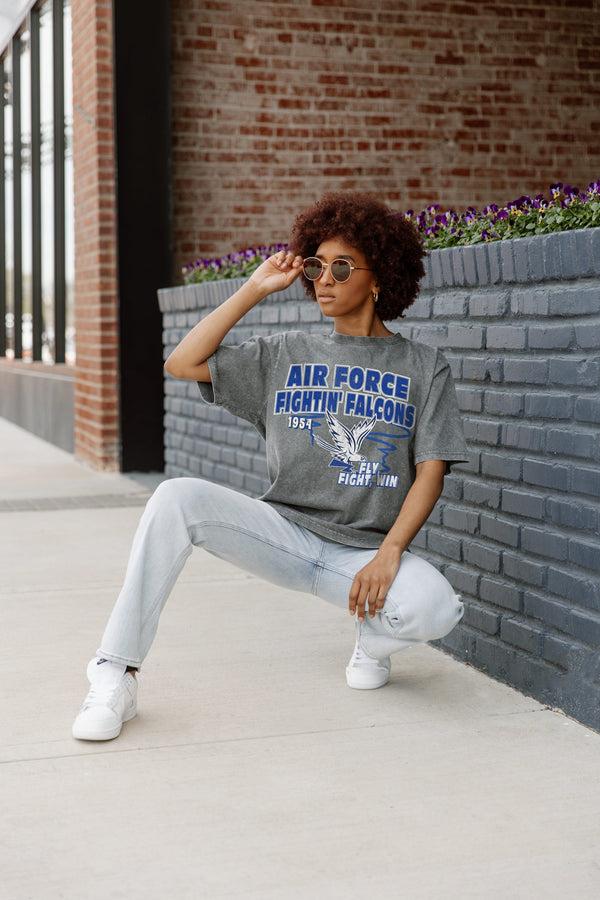 gameday couture AIR FORCE FALCONS KEEP THE LEAD OVERSIZED CREWNECK TEE