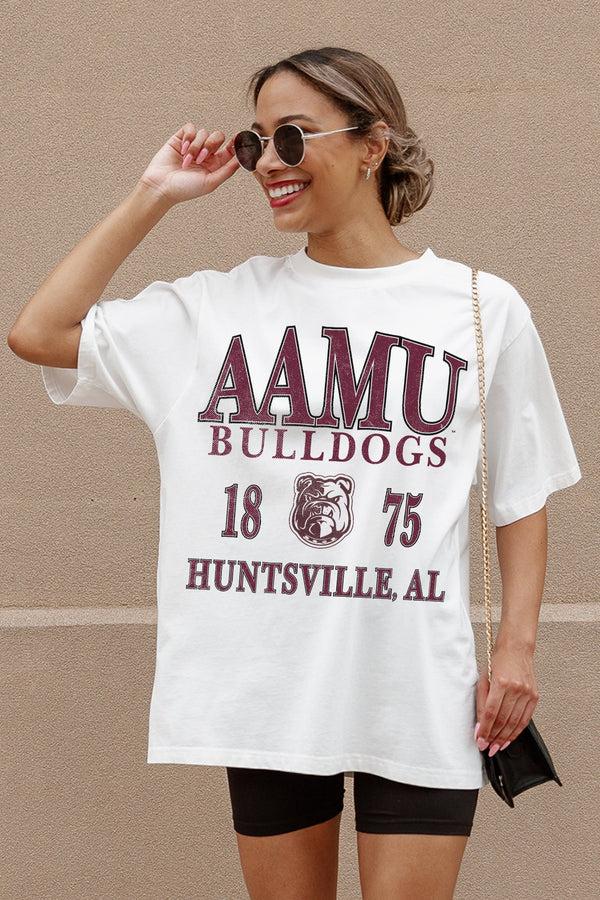 Gameday Couture ALABAMA A&M BULLDOGS UNITY OVERSIZED CREWNECK TEE
