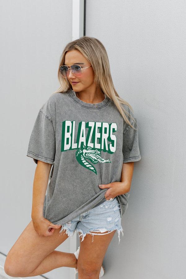 Gameday Couture ALABAMA AT BIRMINGHAM BLAZERS SOLID DEFENSE OVERSIZED CREWNECK TEE