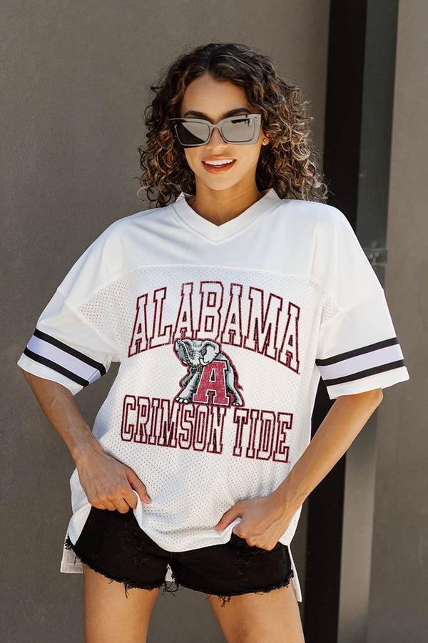 Gameday Couture ALABAMA CRIMSON TIDE A STEP AHEAD ICONIC OVERSIZED FASHION JERSEY