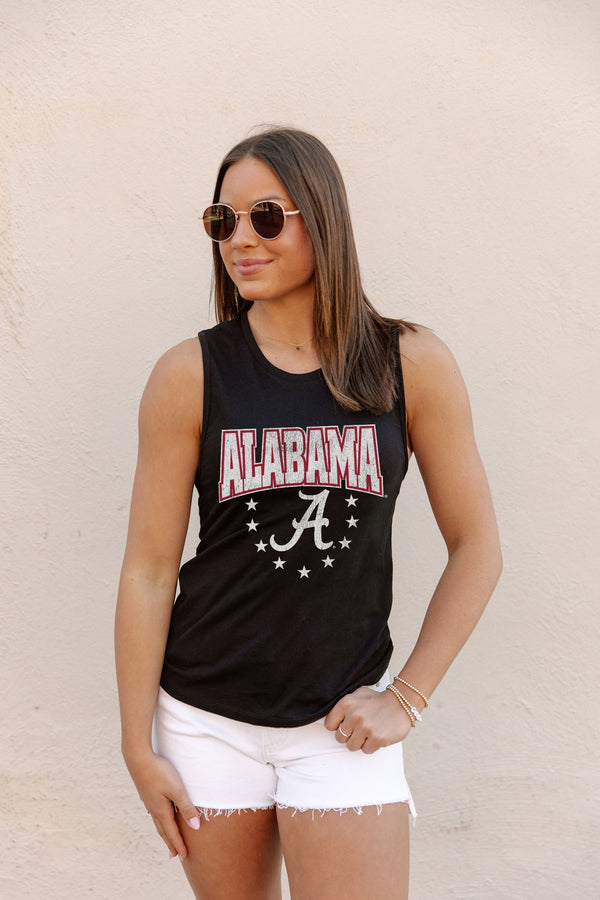 Gameday Couture ALABAMA CRIMSON TIDE BABY YOU'RE A STAR RACERBACK TANK TOP