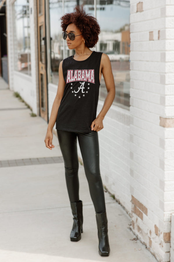 Gameday Couture ALABAMA CRIMSON TIDE BABY YOU'RE A STAR RACERBACK TANK TOP