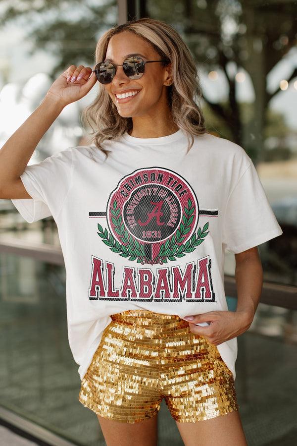 Gameday Couture ALABAMA CRIMSON TIDE Be A Champion Oversized Tee By Madi Prewett Troutt