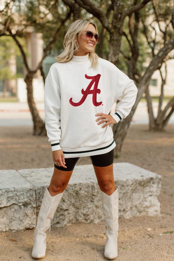 Gameday Couture ALABAMA CRIMSON TIDE THIS IS IT MOCK PULLOVER