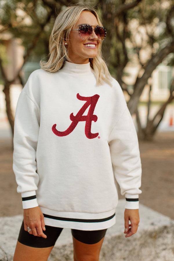Gameday Couture ALABAMA CRIMSON TIDE THIS IS IT MOCK PULLOVER