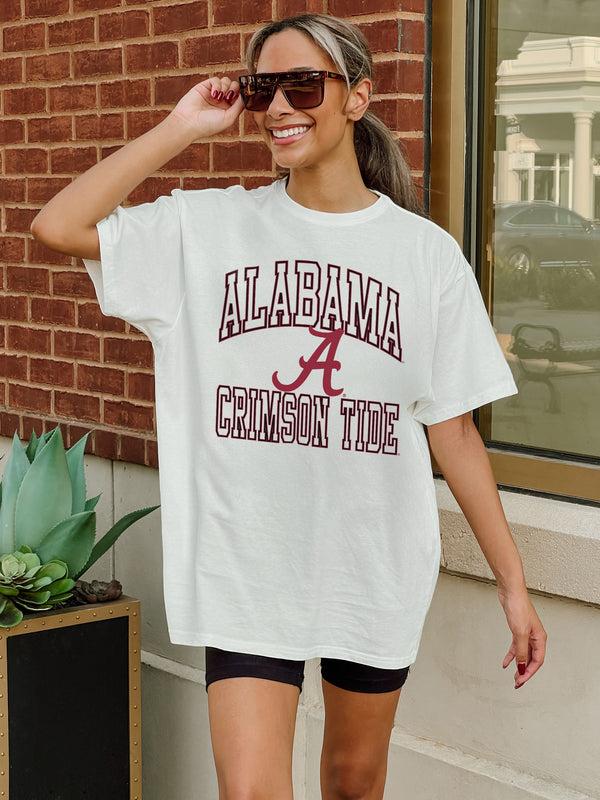 Gameday Couture ALABAMA CRIMSON TIDE Up Your Game Oversized Tee By Madi Prewett Troutt