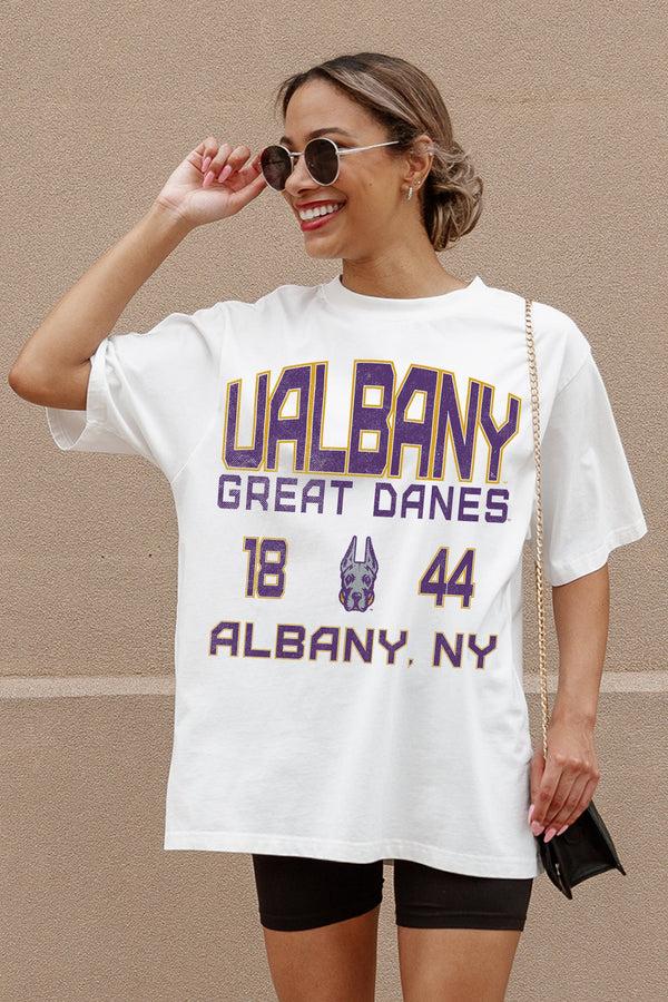 Gameday Couture ALBANY GREAT DANES UNITY OVERSIZED CREWNECK TEE
