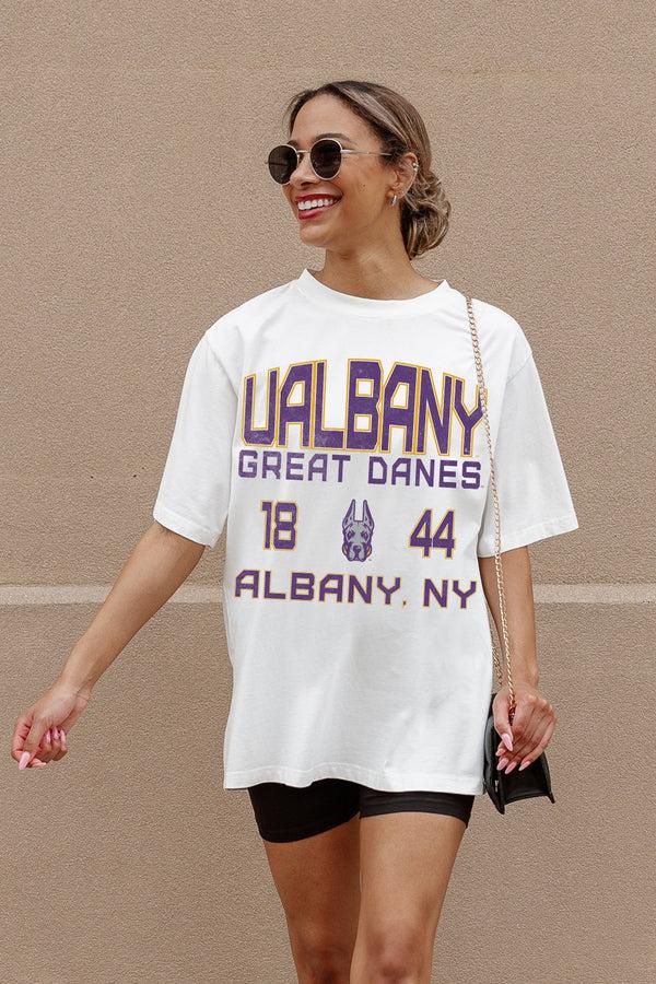 Gameday Couture ALBANY GREAT DANES UNITY OVERSIZED CREWNECK TEE