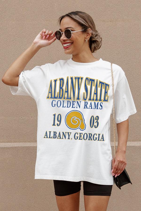 Gameday Couture ALBANY STATE GOLDEN RAMS UNITY OVERSIZED CREWNECK TEE