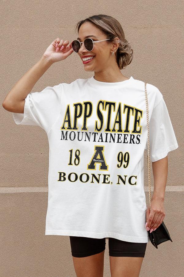 Gameday Couture APPALACHIAN STATE MOUNTAINEERS UNITY OVERSIZED CREWNECK TEE
